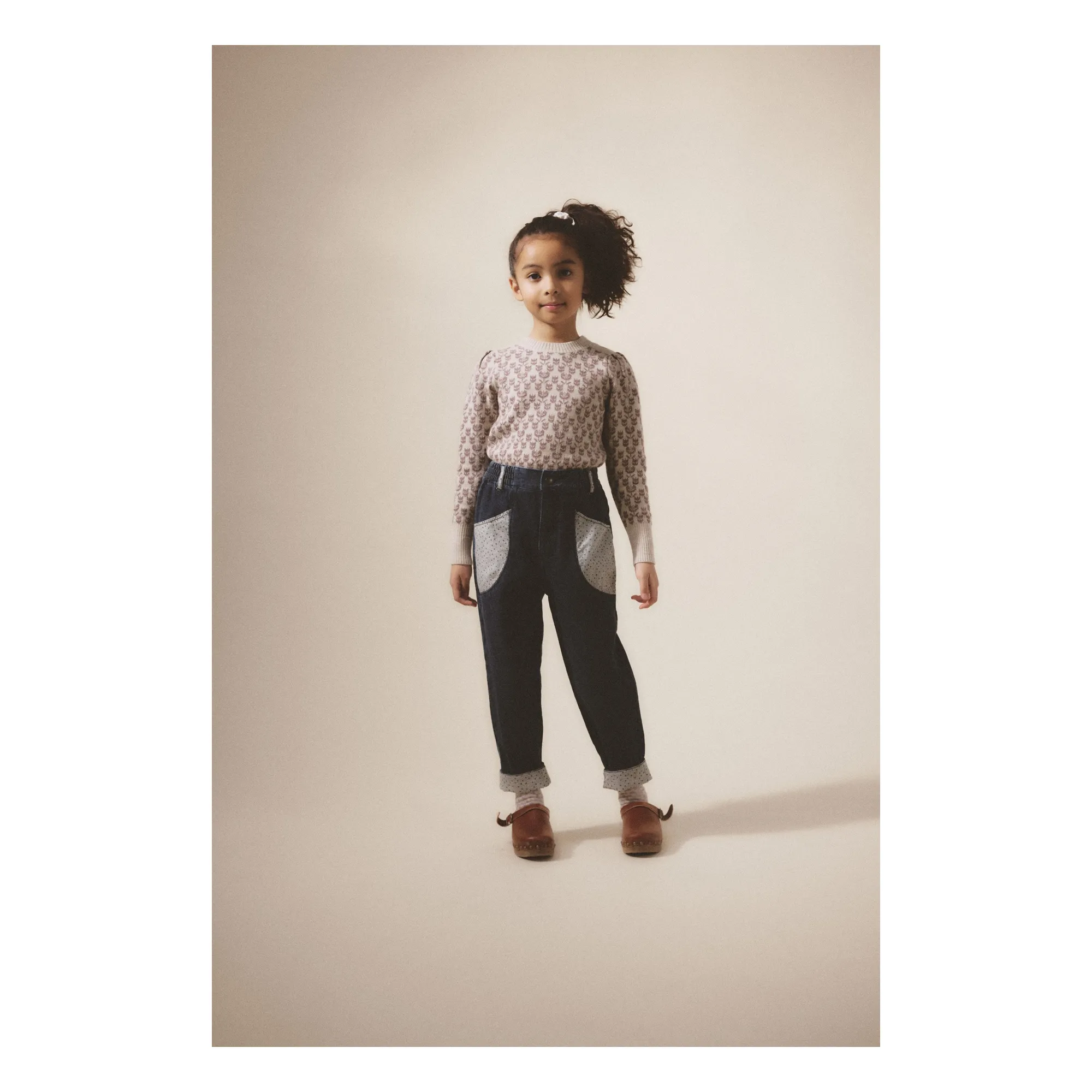 Pull Wilma Laine Mérinos | Prune- Image produit n°2