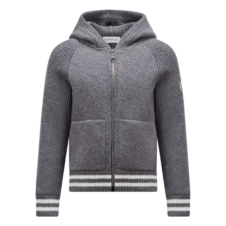 Felpa in maglia  | Grigio- Immagine del prodotto n°0