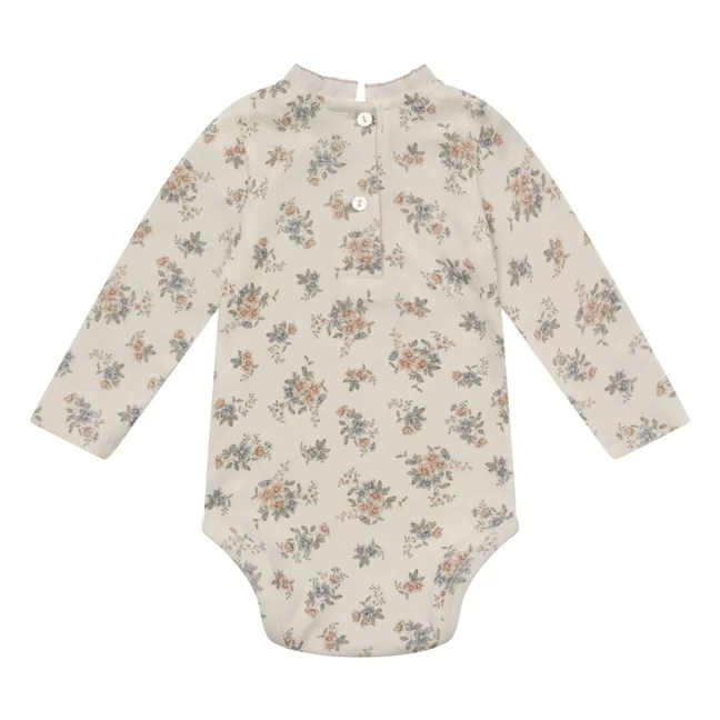 Obnella Body Floreado | Beige rosado