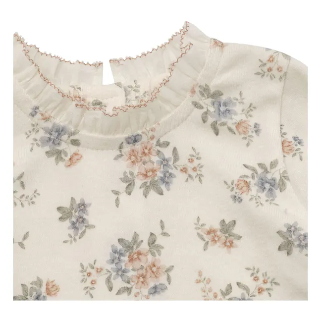 Obnella Body Floreado | Beige rosado