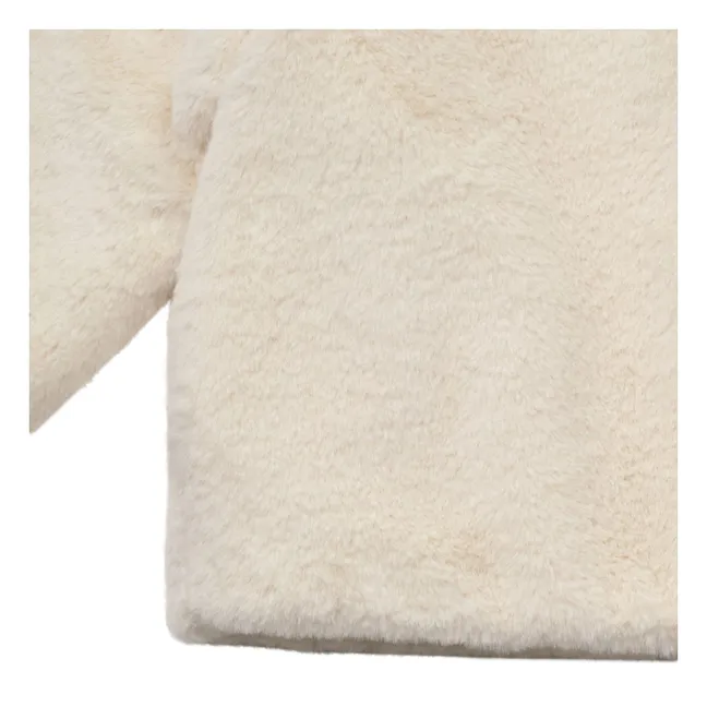 Abrigo de piel Denys | Crema