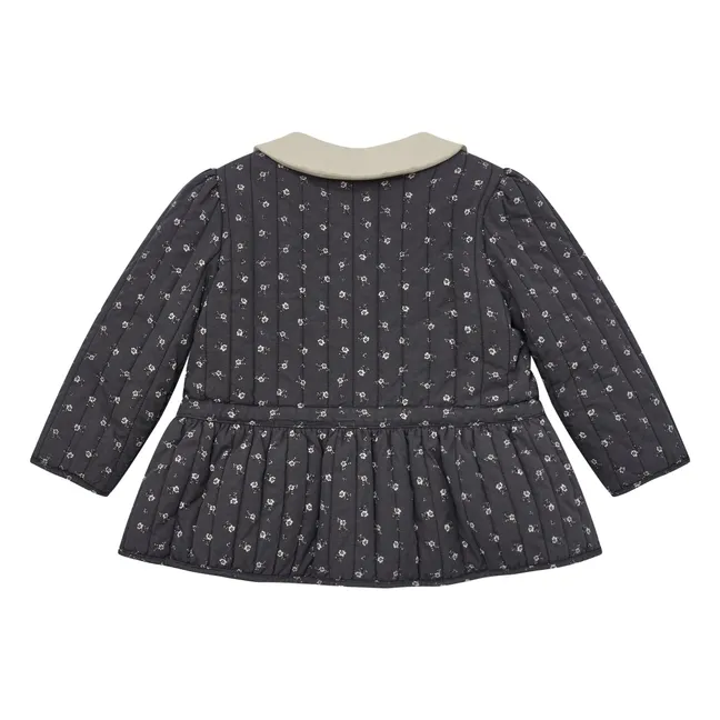 Chaqueta acolchada Beyiera Fleurie | Gris Carbón