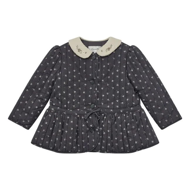 Chaqueta acolchada Beyiera Fleurie | Gris Carbón
