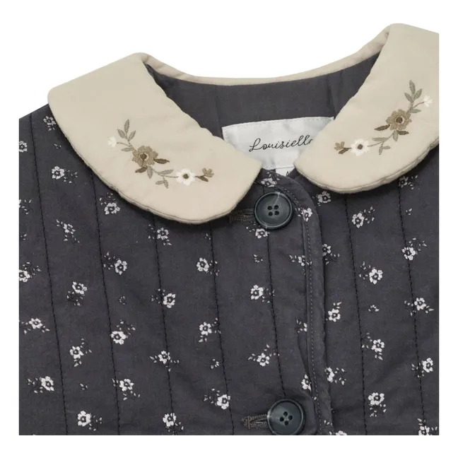 Chaqueta acolchada Beyiera Fleurie | Gris Carbón