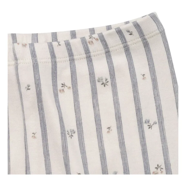 Pijama de rayas Lunytier | Azul- Imagen del producto n°3