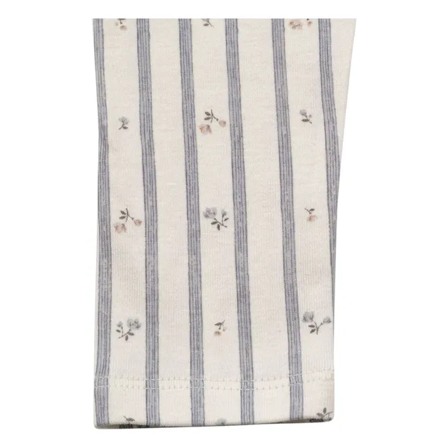 Pijama de rayas Lunytier | Azul