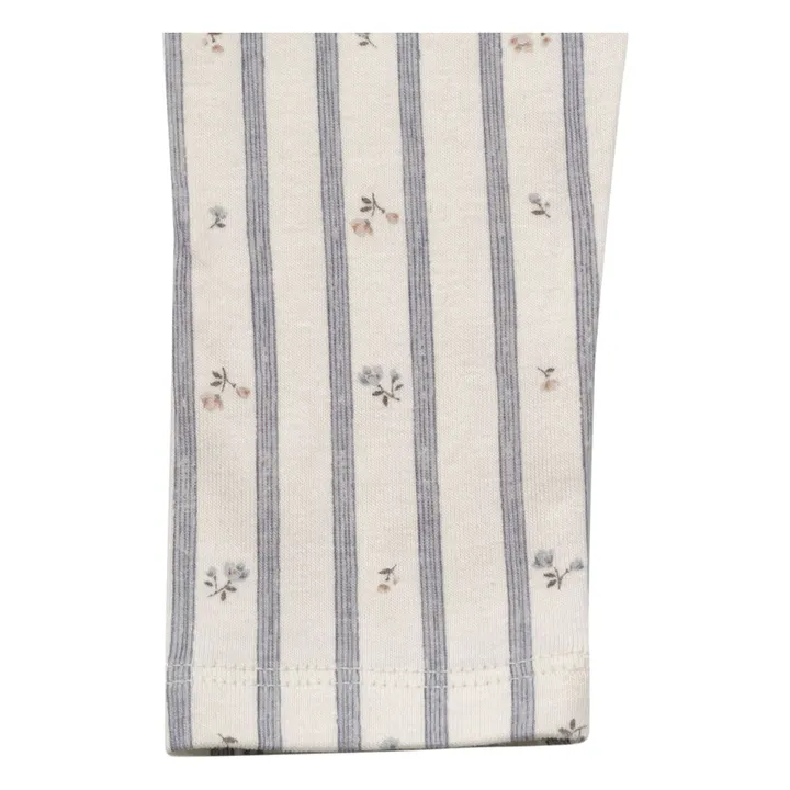 Pijama de rayas Lunytier | Azul- Imagen del producto n°4