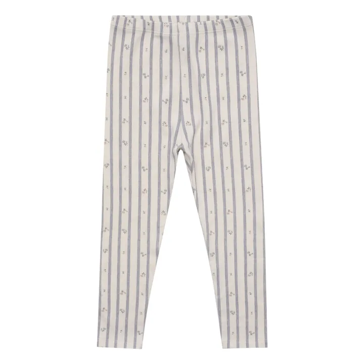 Pijama de rayas Lunytier | Azul- Imagen del producto n°2
