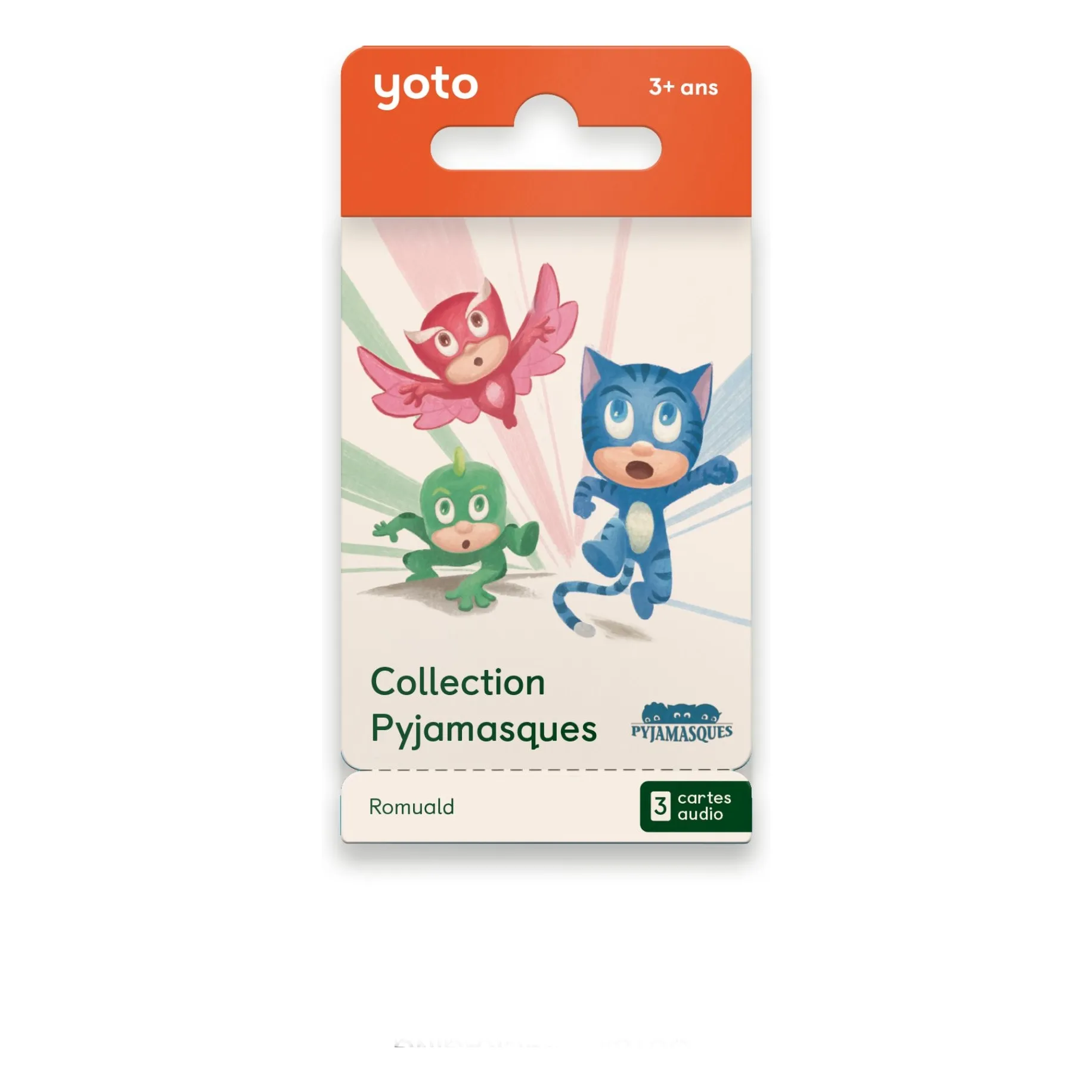 Yoto Player Multicoloured Pyjamasque Cards - Pack Of 3