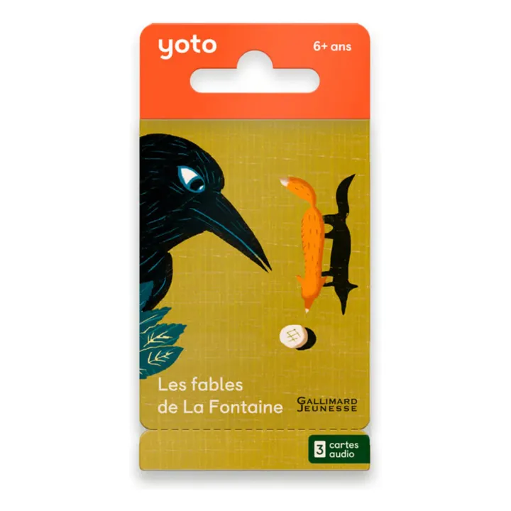 Yoto Player - Yoto Player - Cartes Les fables de la Fontaine - Pack de 3