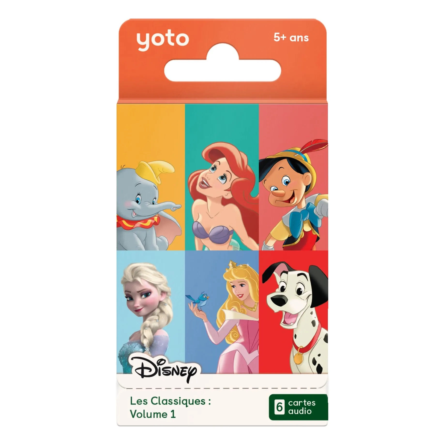 Cartes Les classiques Disney volume 1 - Pack de 6- Image produit n°0