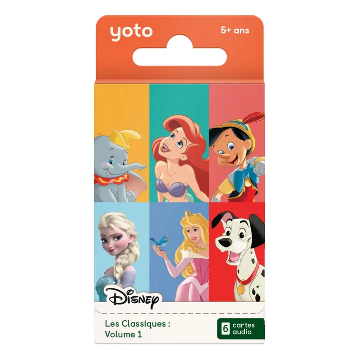 Yoto Player - Yoto Player - Cartes Les classiques Disney volume 1 - Pack de 6