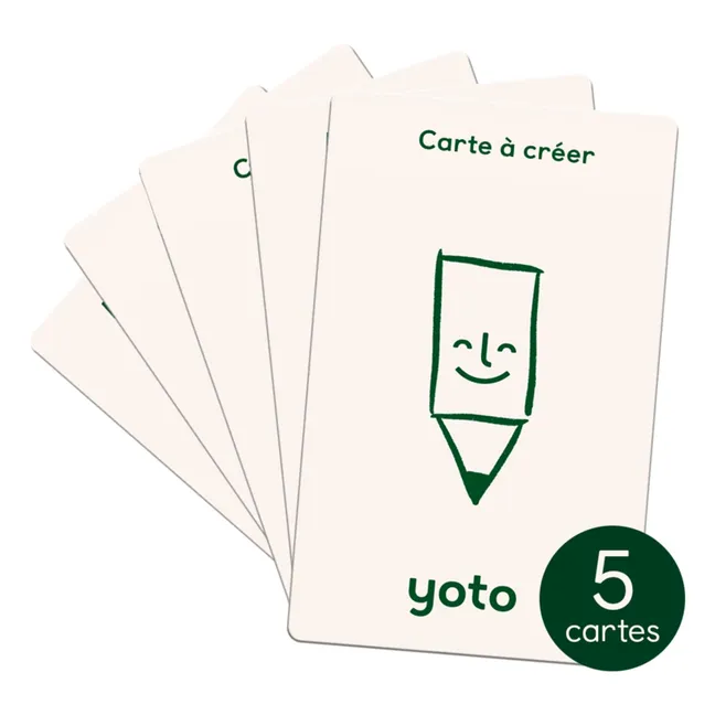 Carte da creare - Confezione da 5