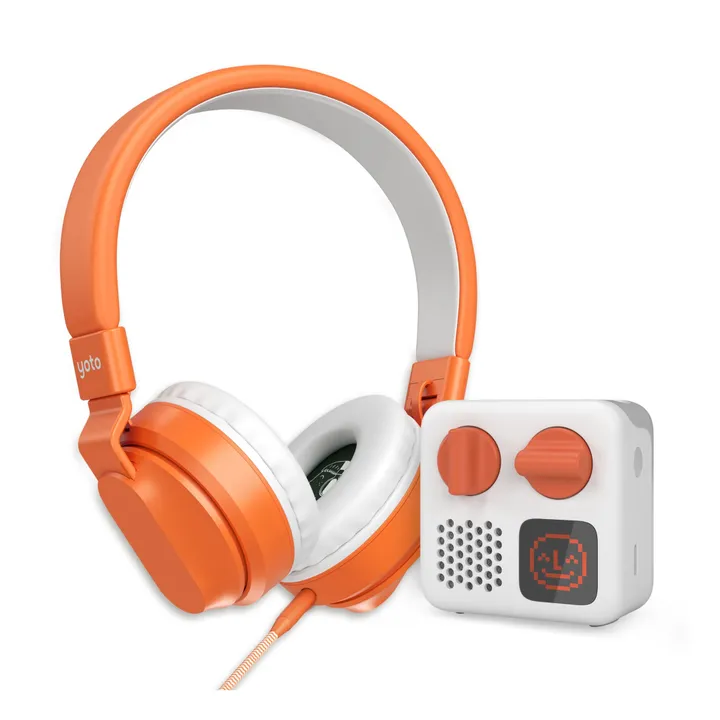 Casque audio bluetooth | Orange- Image produit n°6