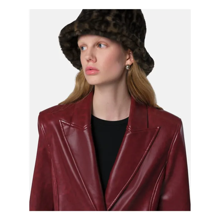 Leopardo Bob Amara Fibras Recicladas | Marrón- Imagen del producto n°1