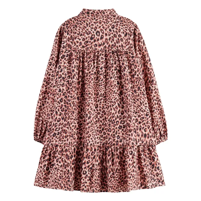 Abito leopardato | Rosa