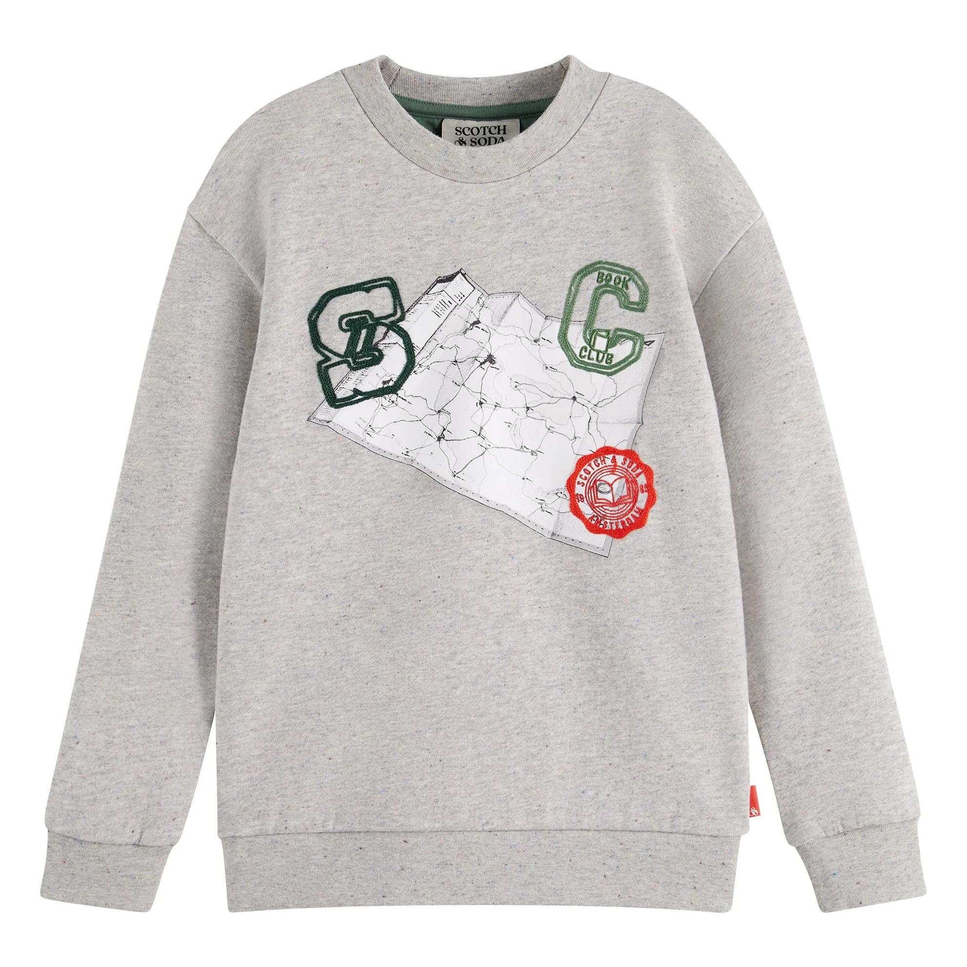 Scotch & Soda Grey Sweat Artwork