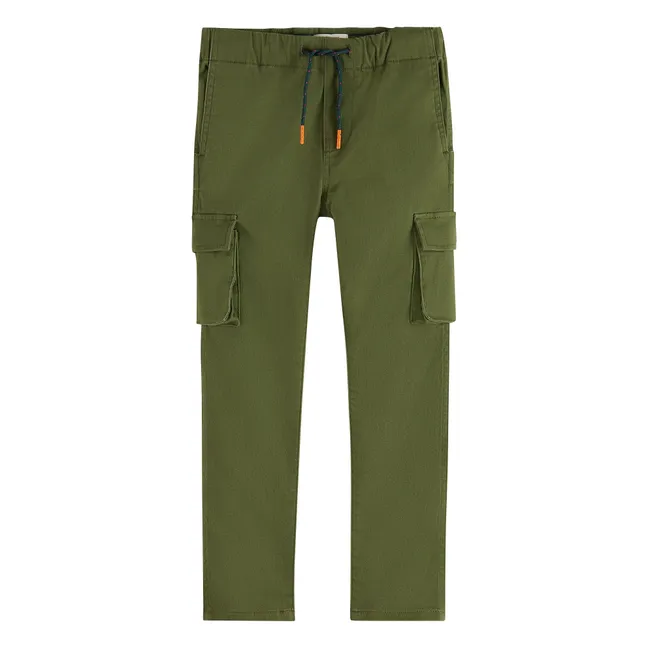 Cargohose Gerade | Khaki
