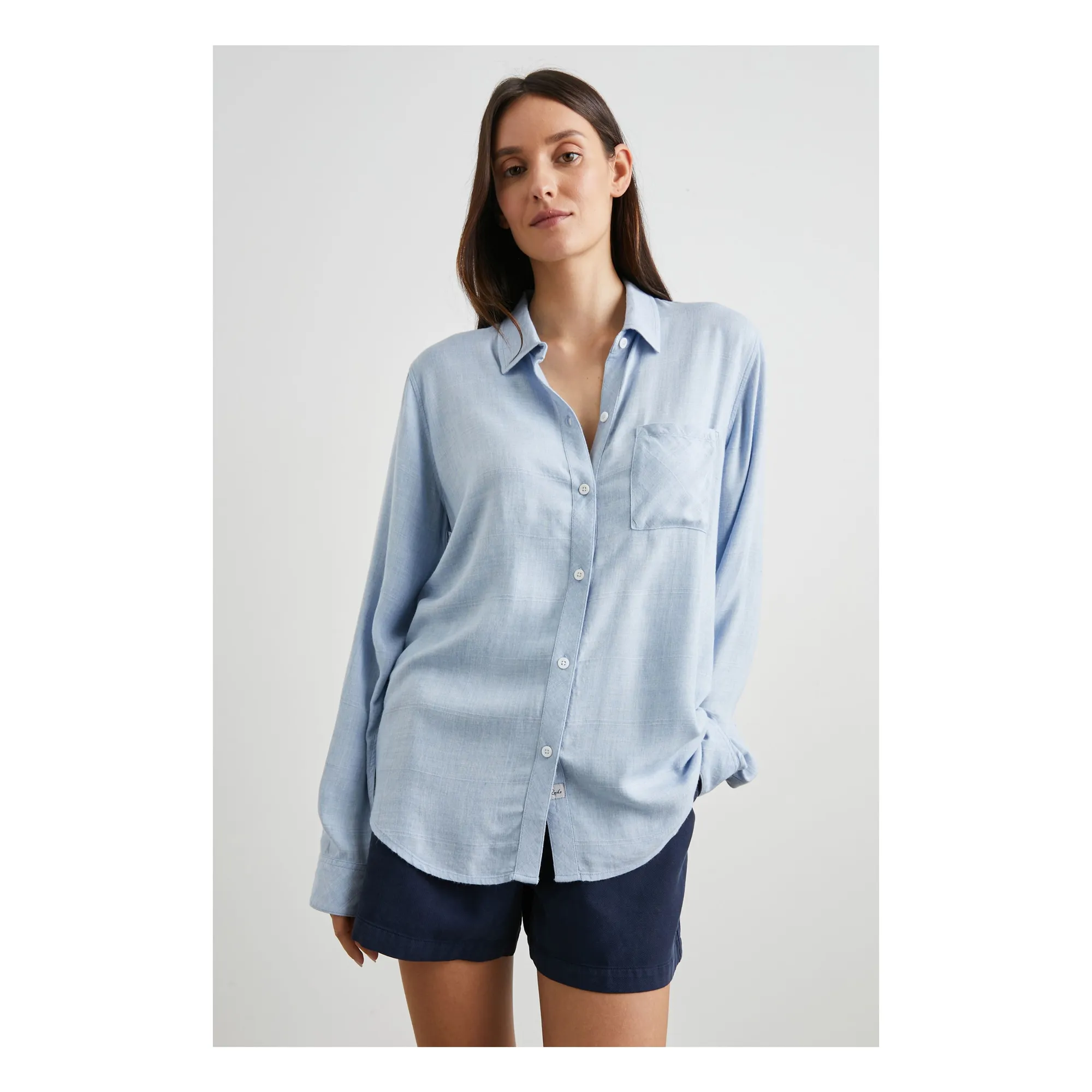 Chemise Hunter | Bleu ciel- Image produit n°1