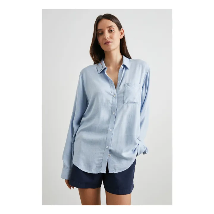 Chemise Hunter | Bleu ciel- Image produit n°1