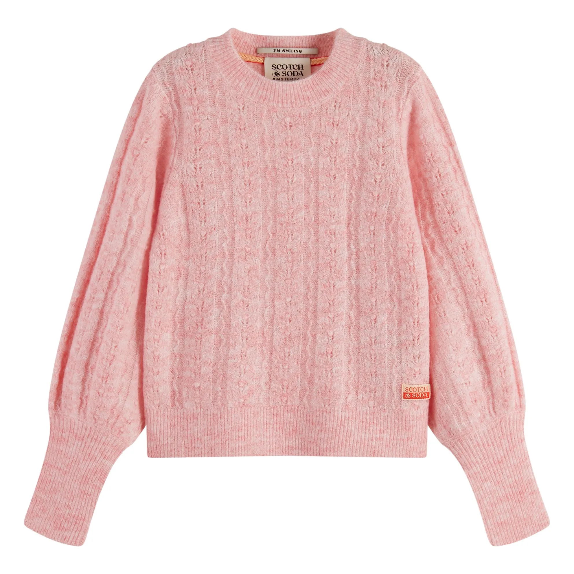 Scotch & Soda Pale Pink Pull Space