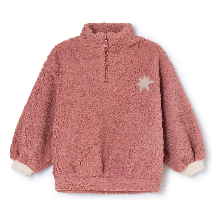 Sweat Val Polaire | Vieux Rose- Image produit n°0