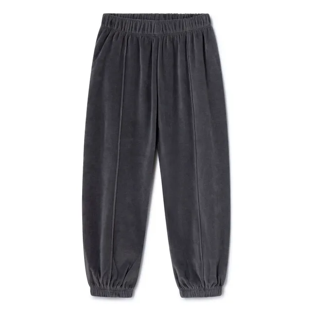 Pantaloni di velluto a coste Sia | Grigio antracite
