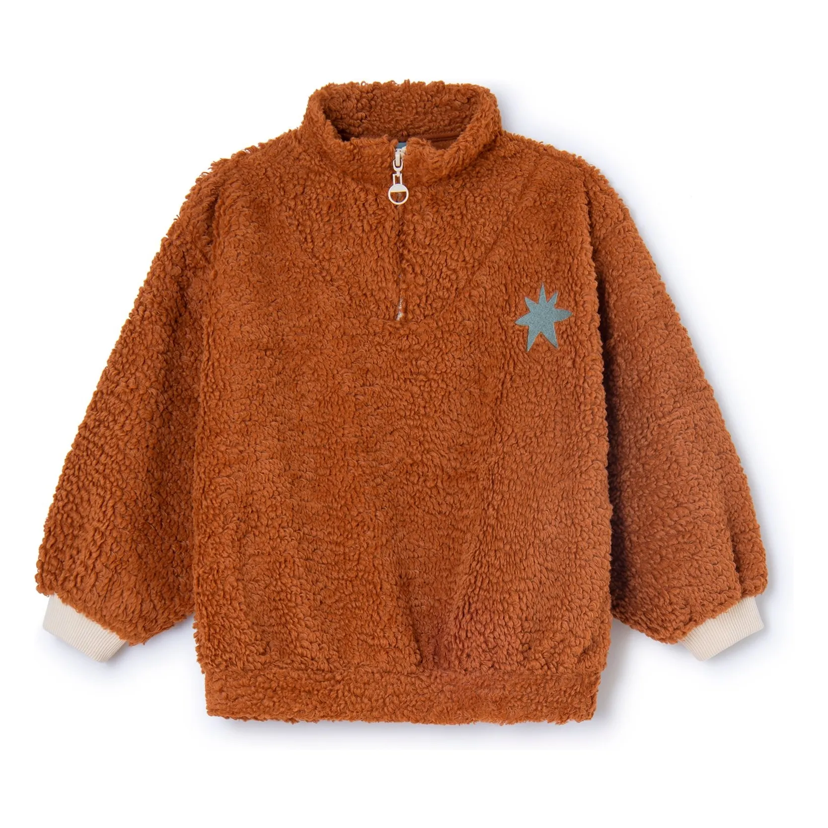 Letter To The World Camel Val Polaire Sweatshirt