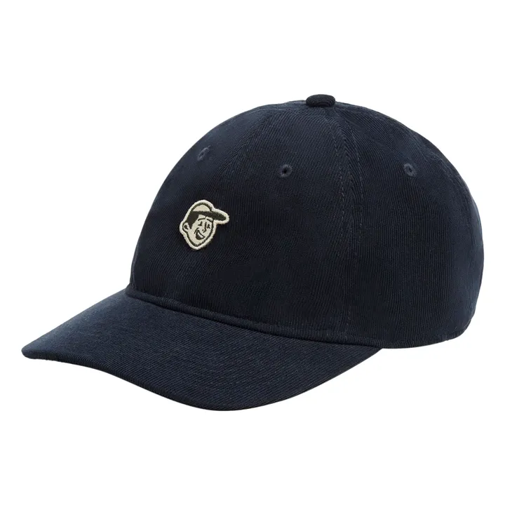 Cappello Emilio in velluto | Blu marino- Immagine del prodotto n°1