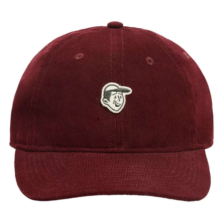 Emilio Velours cap | Burgundy- Product image n°0