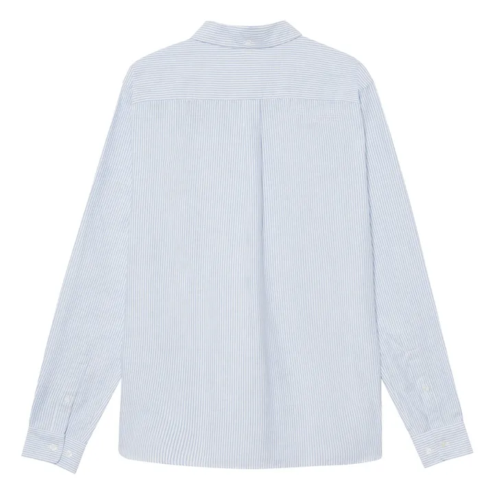 Gestreiftes Oxford-Hemd | Hellblau- Produktbild Nr. 1
