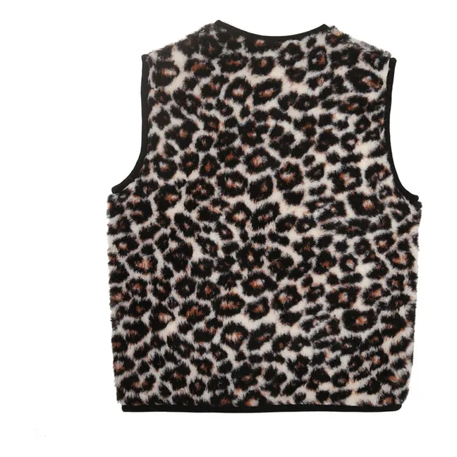 Chaqueta sin mangas Pepitko | Leopardo