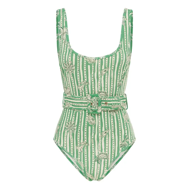 Maglia 1 pezzo in fibra riciclata Lula | Verde