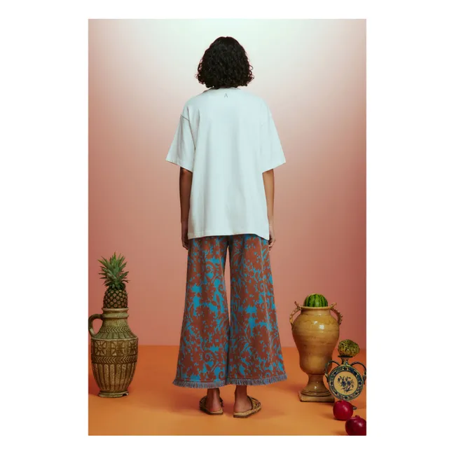 Emilio organic cotton T-shirt | Cream