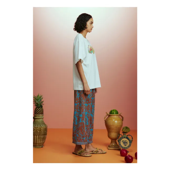 Emilio organic cotton T-shirt | Cream