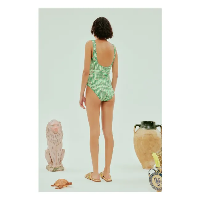 Maglia 1 pezzo in fibra riciclata Lula | Verde