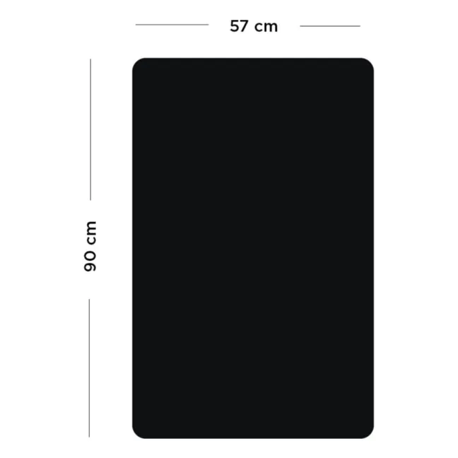 Pizarra magnética rectangular