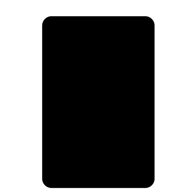 Pizarra magnética rectangular