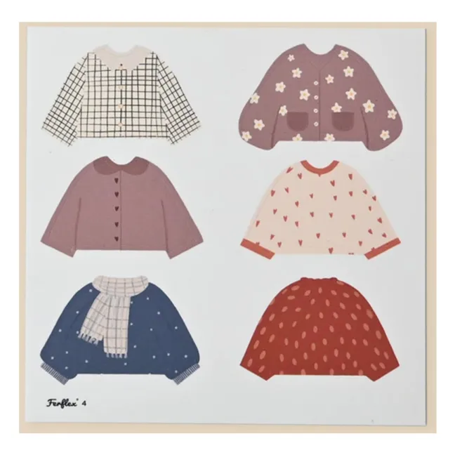 Siluetas para vestir juego magnético