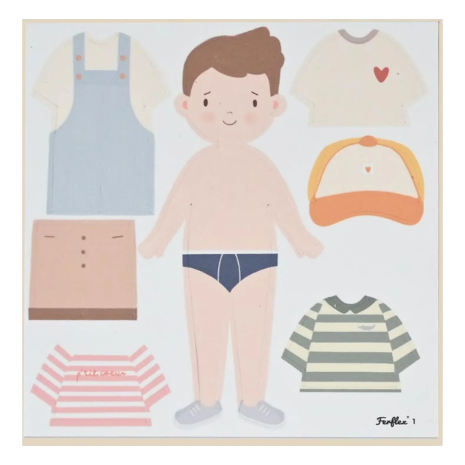 Jeu magnétique Silhouettes à habiller- Image produit n°8
