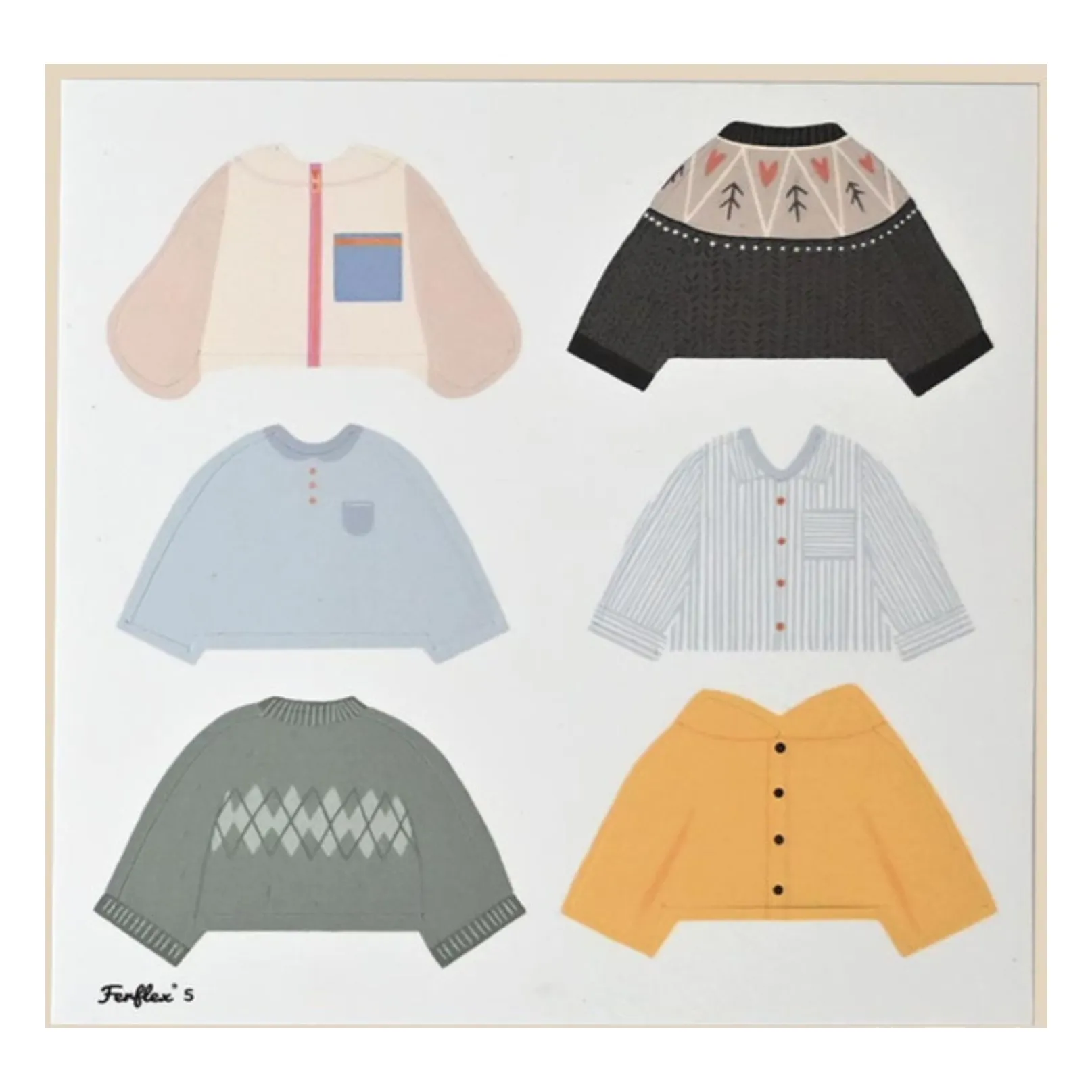Jeu magnétique Silhouettes à habiller- Image produit n°9