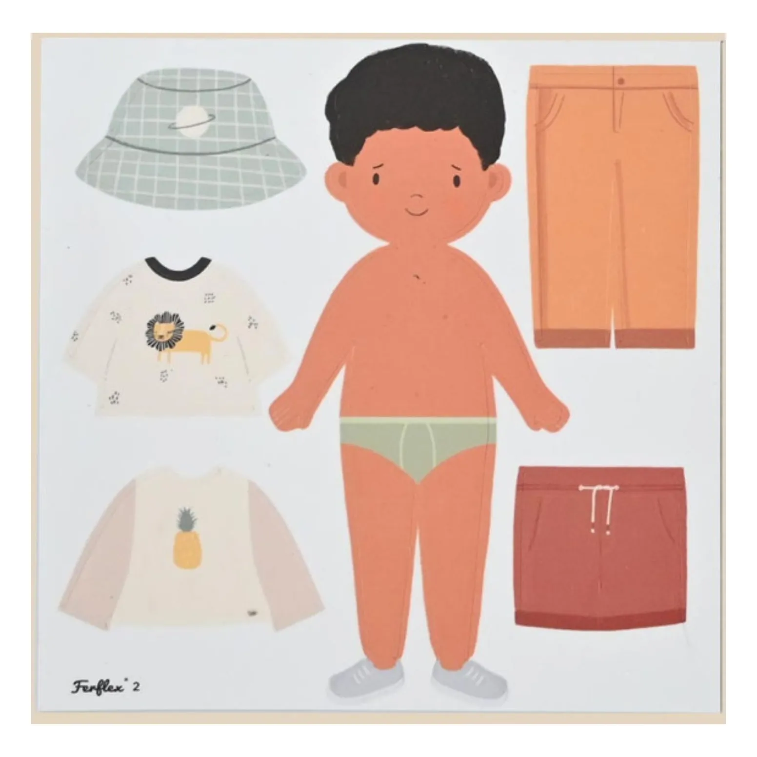 Jeu magnétique Silhouettes à habiller- Image produit n°3