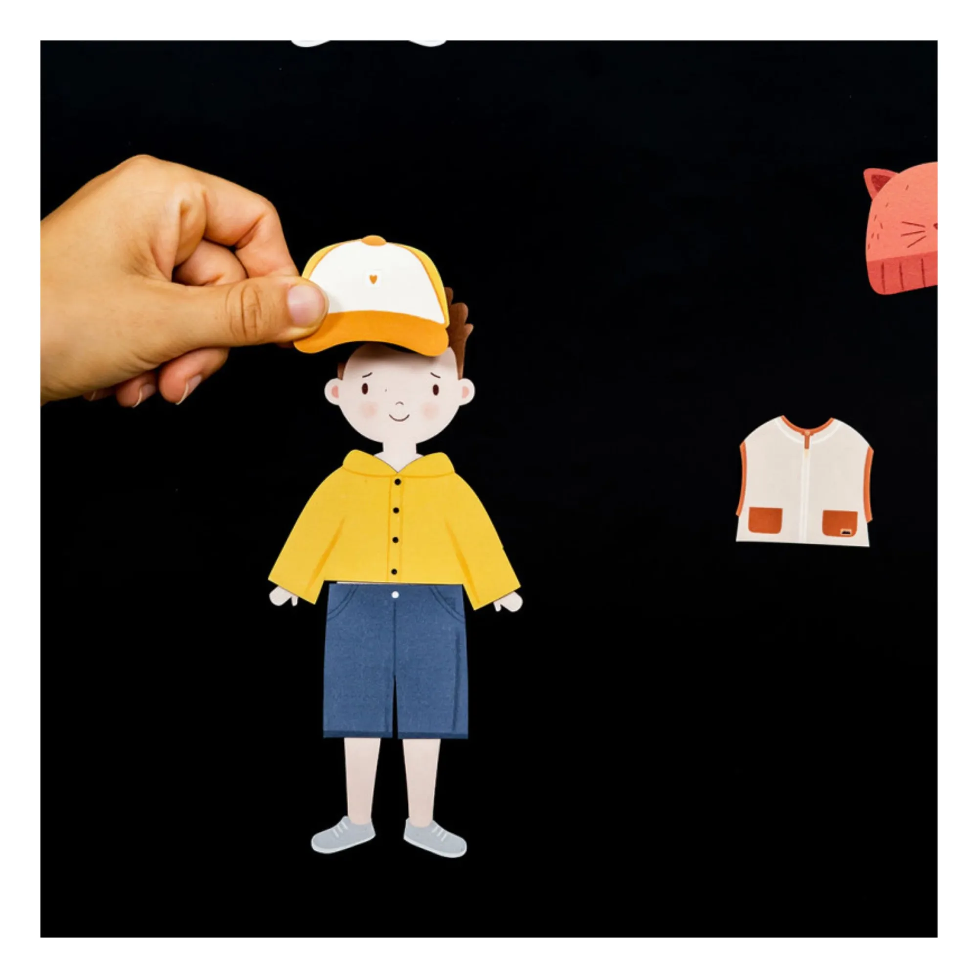 Jeu magnétique Silhouettes à habiller- Image produit n°6