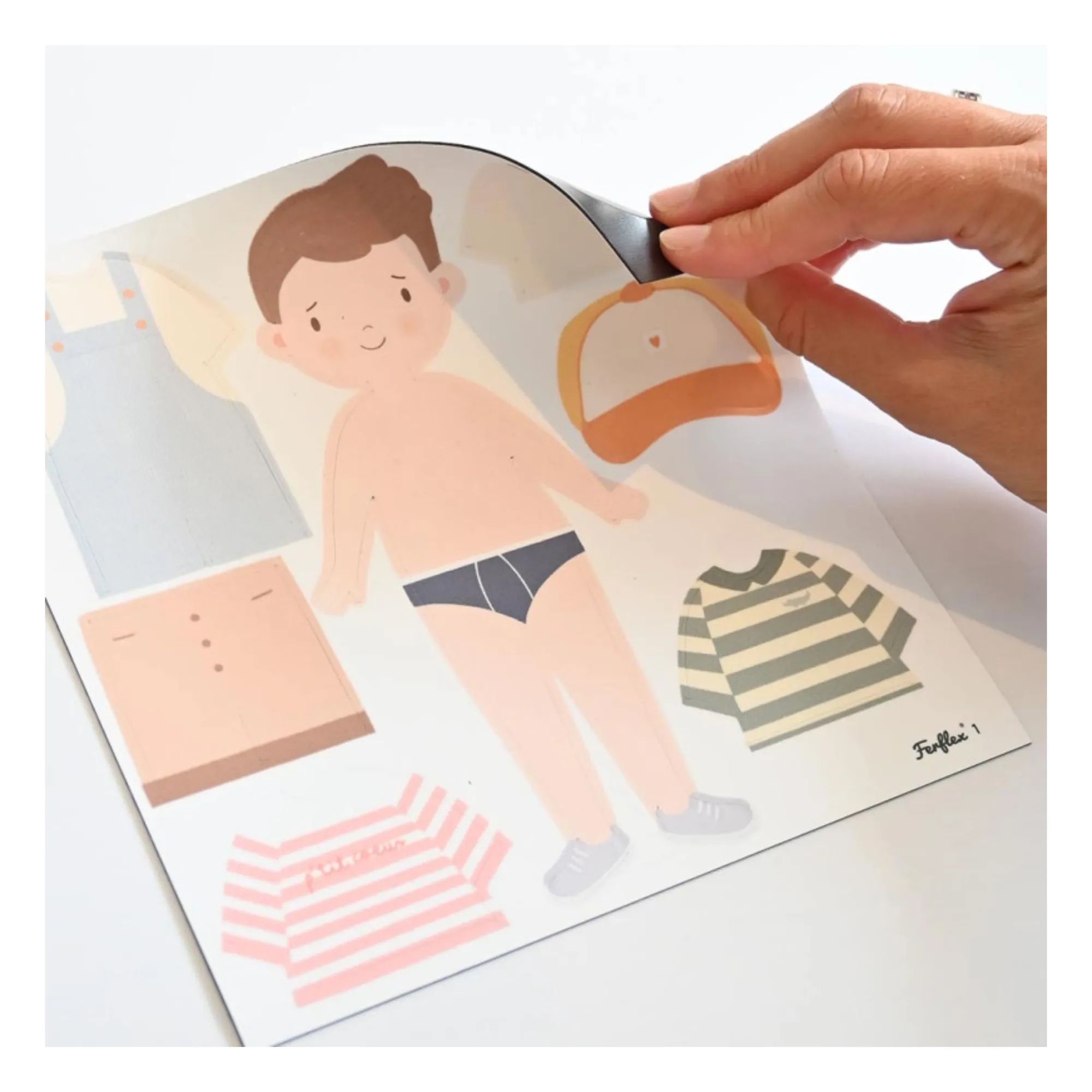Jeu magnétique Silhouettes à habiller- Image produit n°5