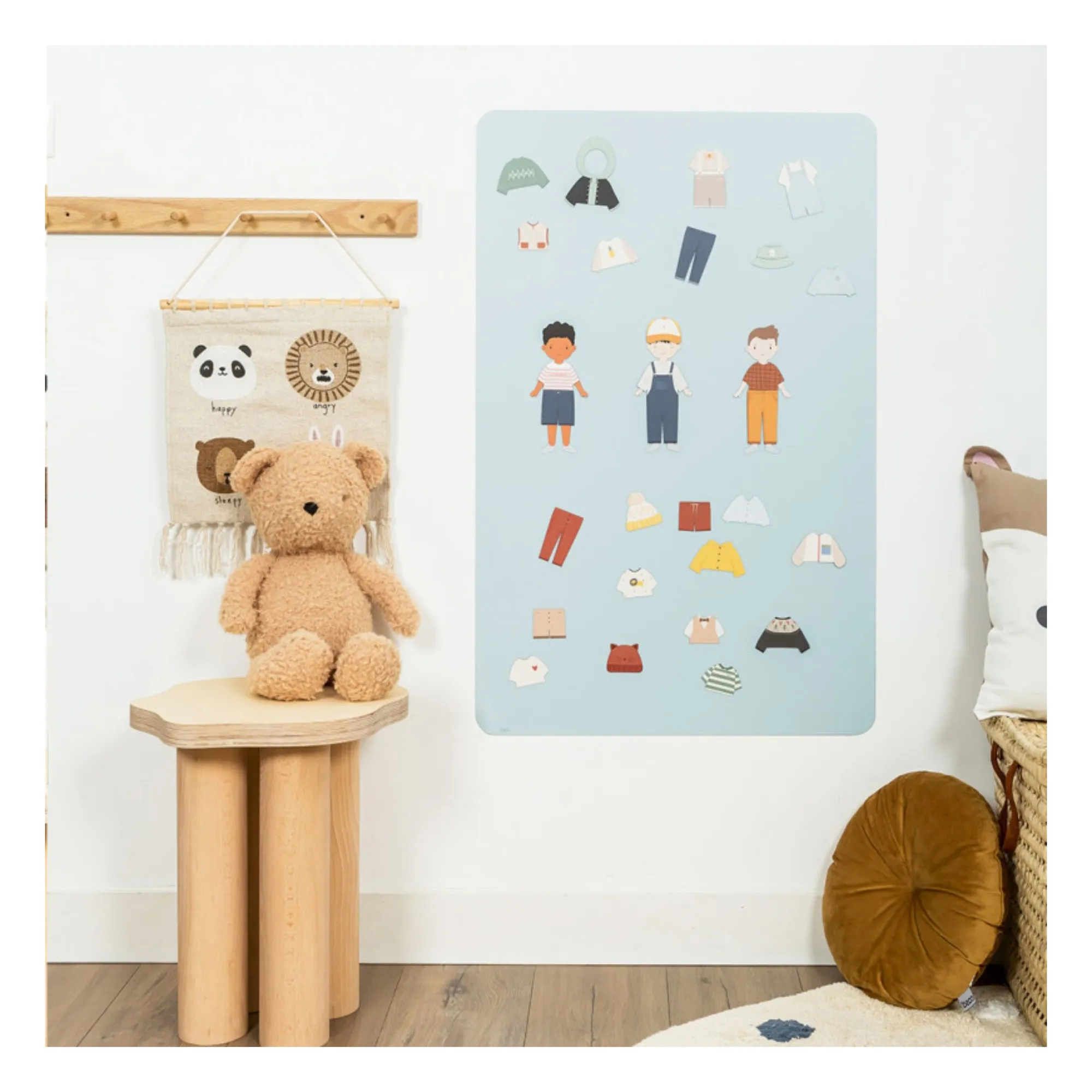 Jeu magnétique Silhouettes à habiller- Image produit n°1