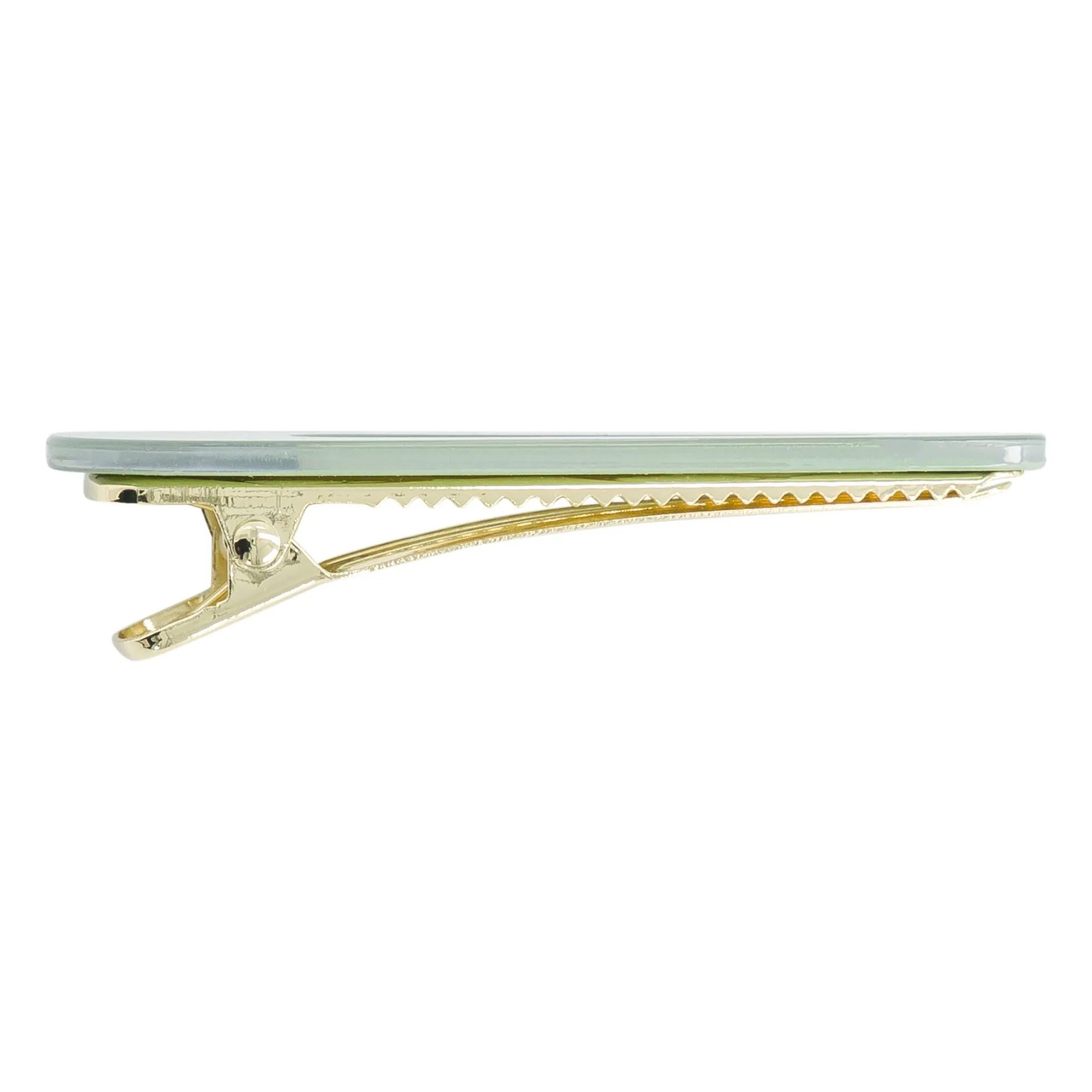 Opaline clips - Set of 2 | Green water- Product image n°4