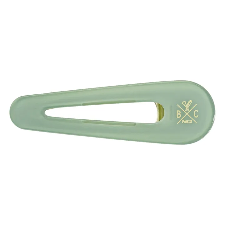 Fermagli per capelli opalini - Set di 2 | Verde acqua- Immagine del prodotto n°3