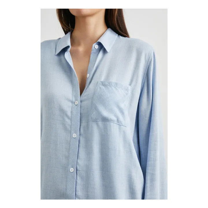 Chemise Hunter | Bleu ciel- Image produit n°5