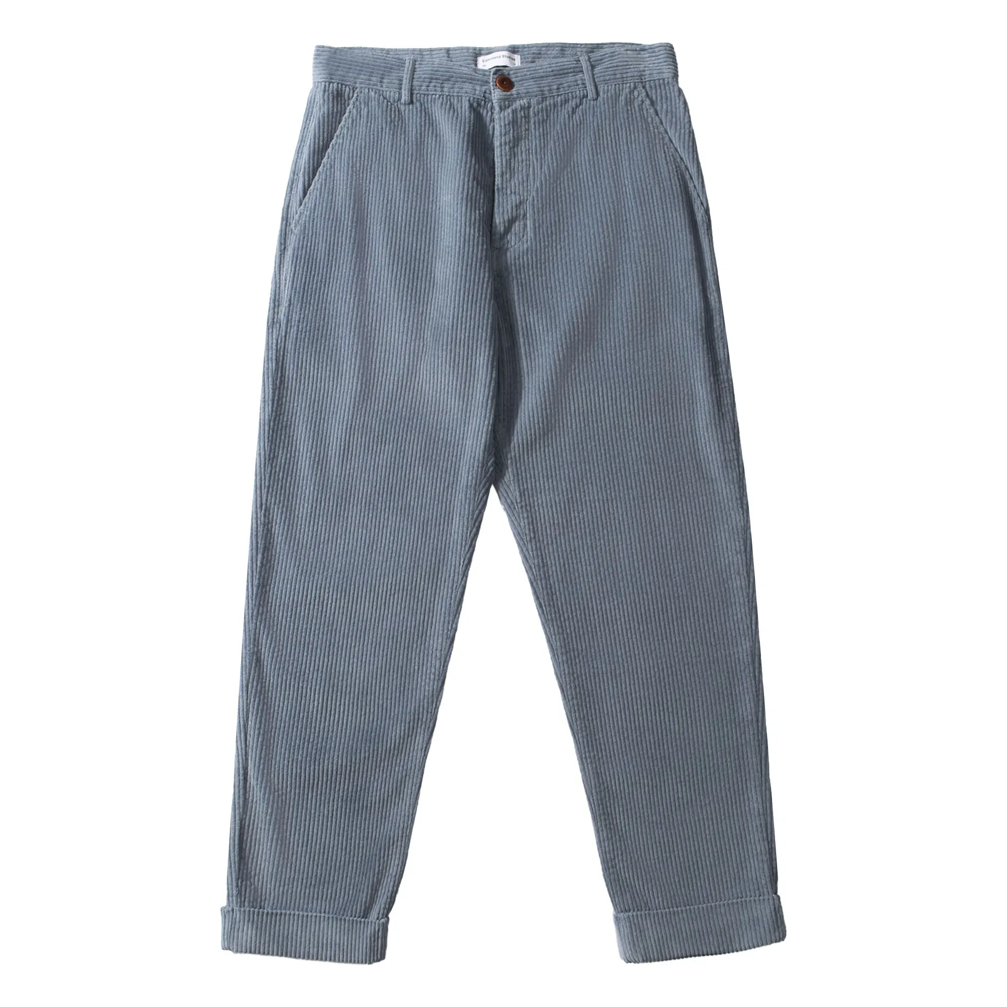 Edmmond Studios Grey Blue Jorge Velvet Pants