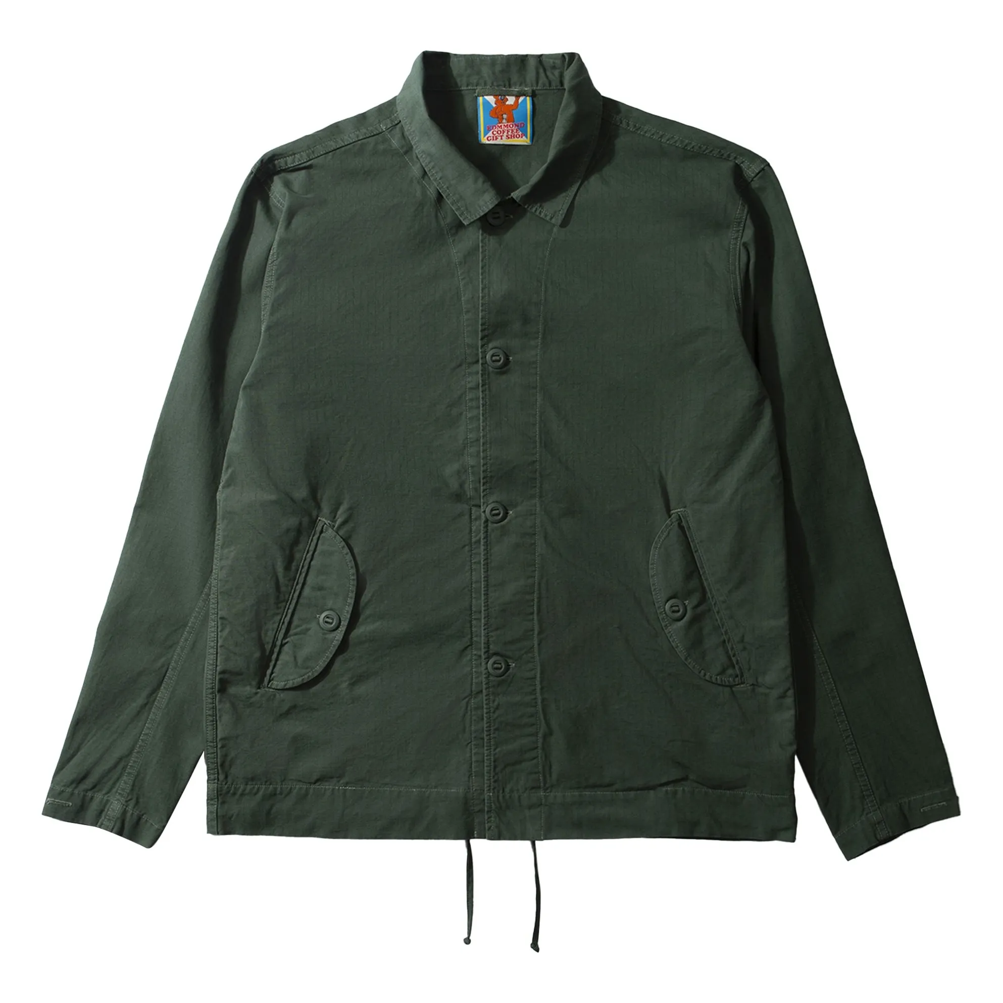 Edmmond Studios Dark Green Lab Organic Cotton Jacket